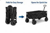 Heavy Duty Folding Utility Wagon Cart Collapsible