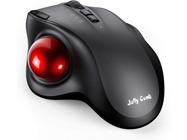Jelly Comb Wireless Trackball Mouse 

 Ergonomic with Dual Bluetooth and USB product image