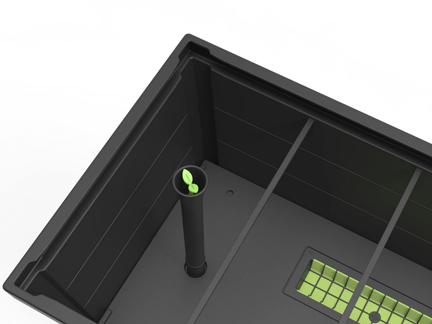 Keter Reves Raised Garden Bed Planter 105L – Open Box