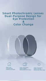 8MP AI Smart Glasses with HD Camera AI Translation Audio Playback Photochromic Lenses