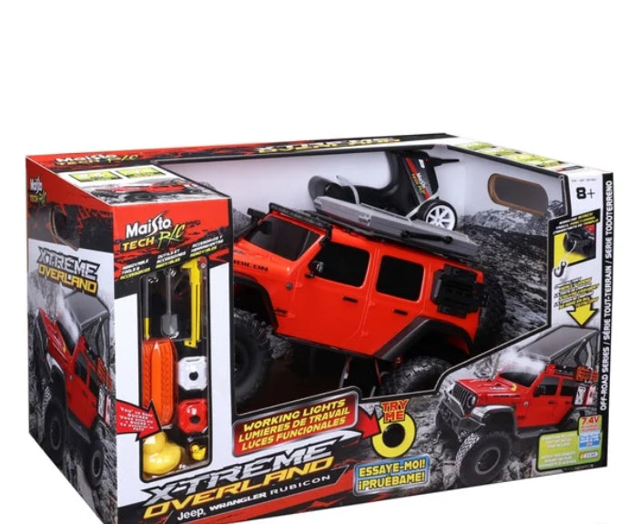 Remote Control Jeep Overlander 7.4V – Red