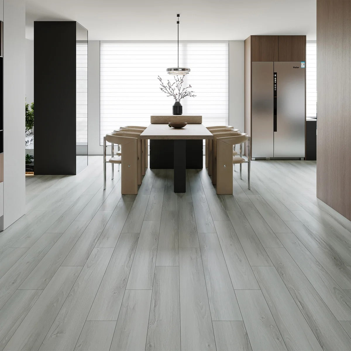 Kairos Water Resistant Laminate Flooring – Moonstone Colour (19 cm / 7.5 in.)