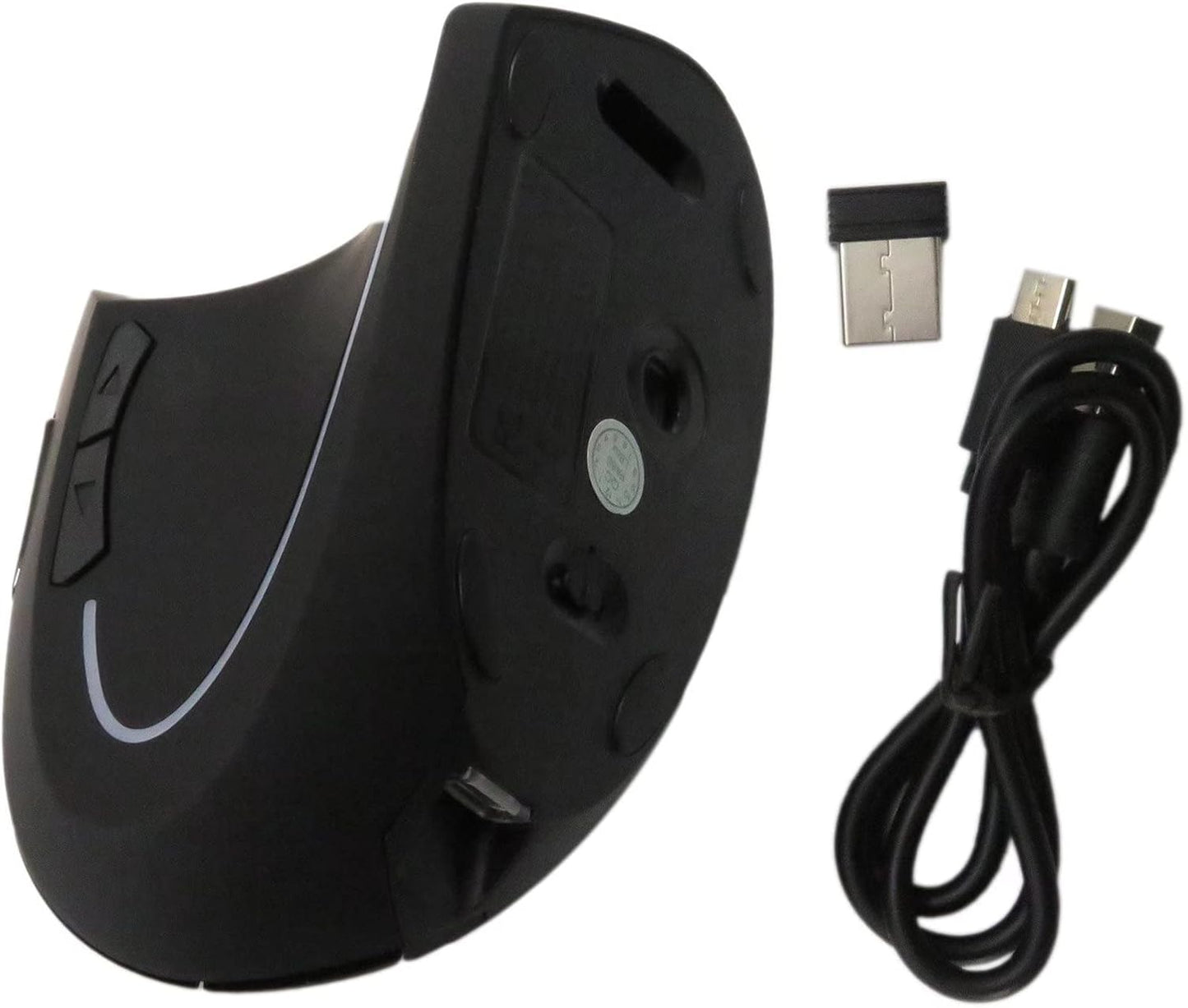 Jelly Comb Wireless Ergonomic Mouse – Vertical Design with Adjustable DPI