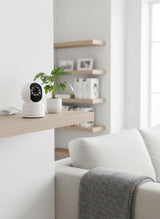 Smart Indoor Wi-Fi Security Camera - HD Video with Multi-User Family Sharing