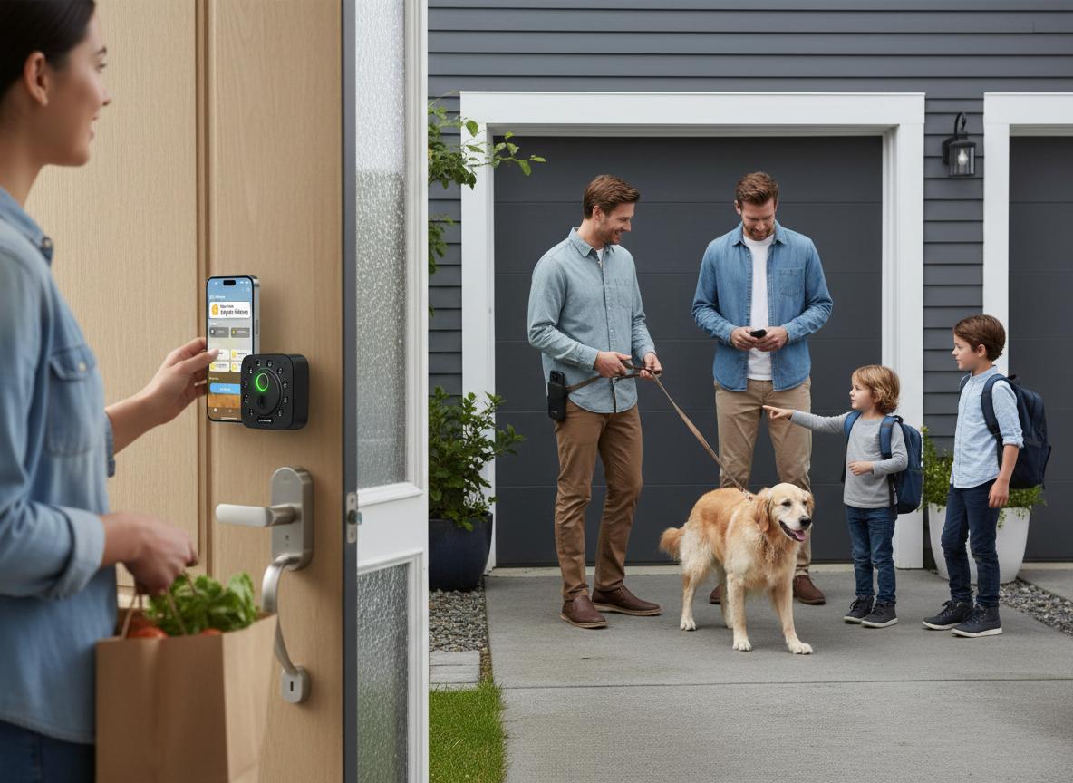 Ultraloq U-Bolt Pro Smart Lock 6-in-1 Keyless Entry with Bluetooth, Fingerprint Access and Keypad