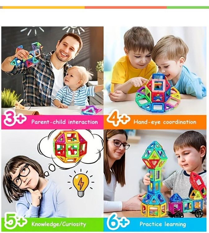 NextX Mega Next Creativity Magnetic Building Blocks
