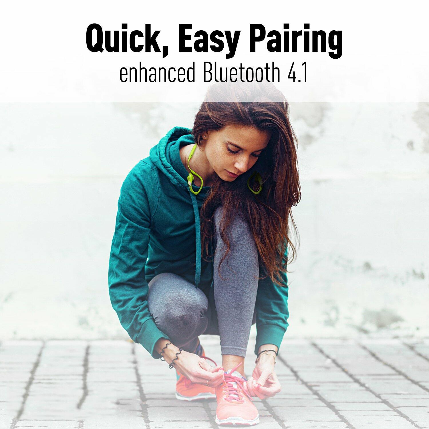 Panasonic RP-BTS10-K Wings Bluetooth Sport Earphones Black