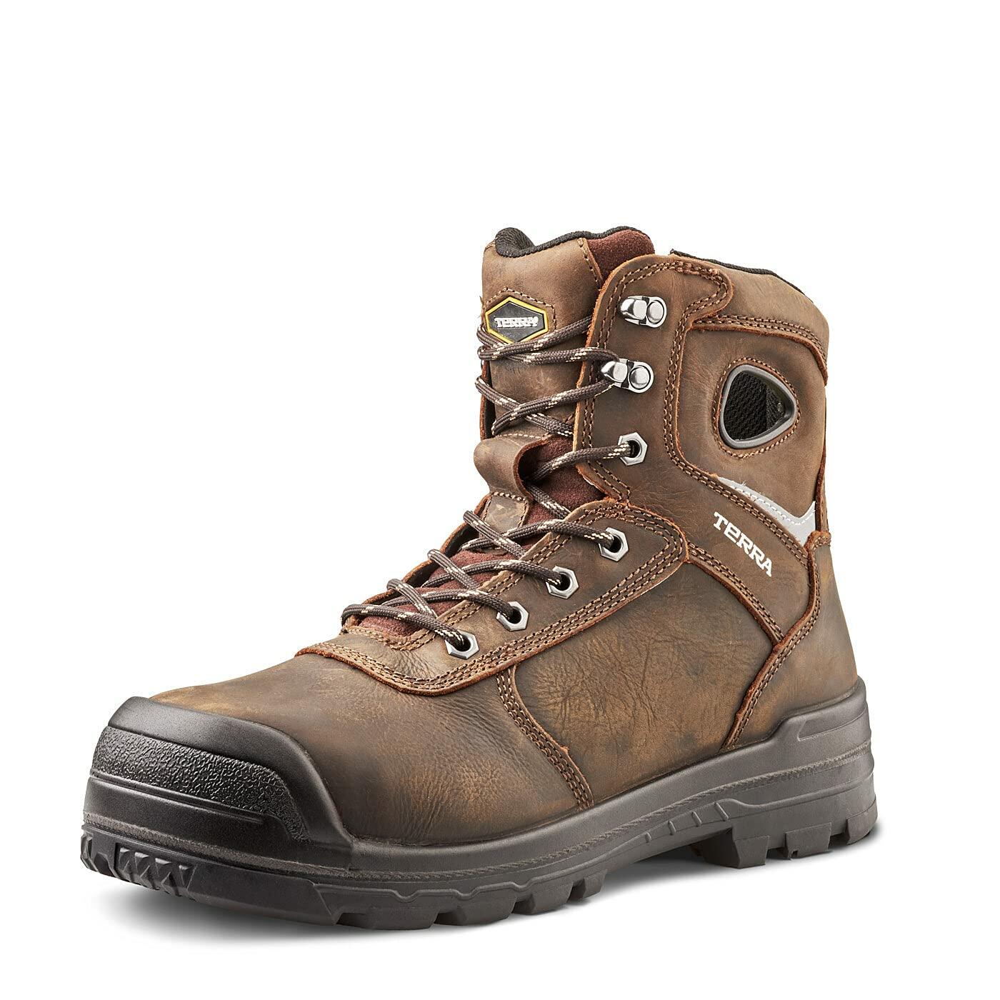 Terra MARSHAL Boot, Brown, 8