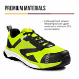 Kodiak Men's Quicktrail Low Nano Composite Toe Electrical Hazard Work Boot, Acid Lime, 14 Wide