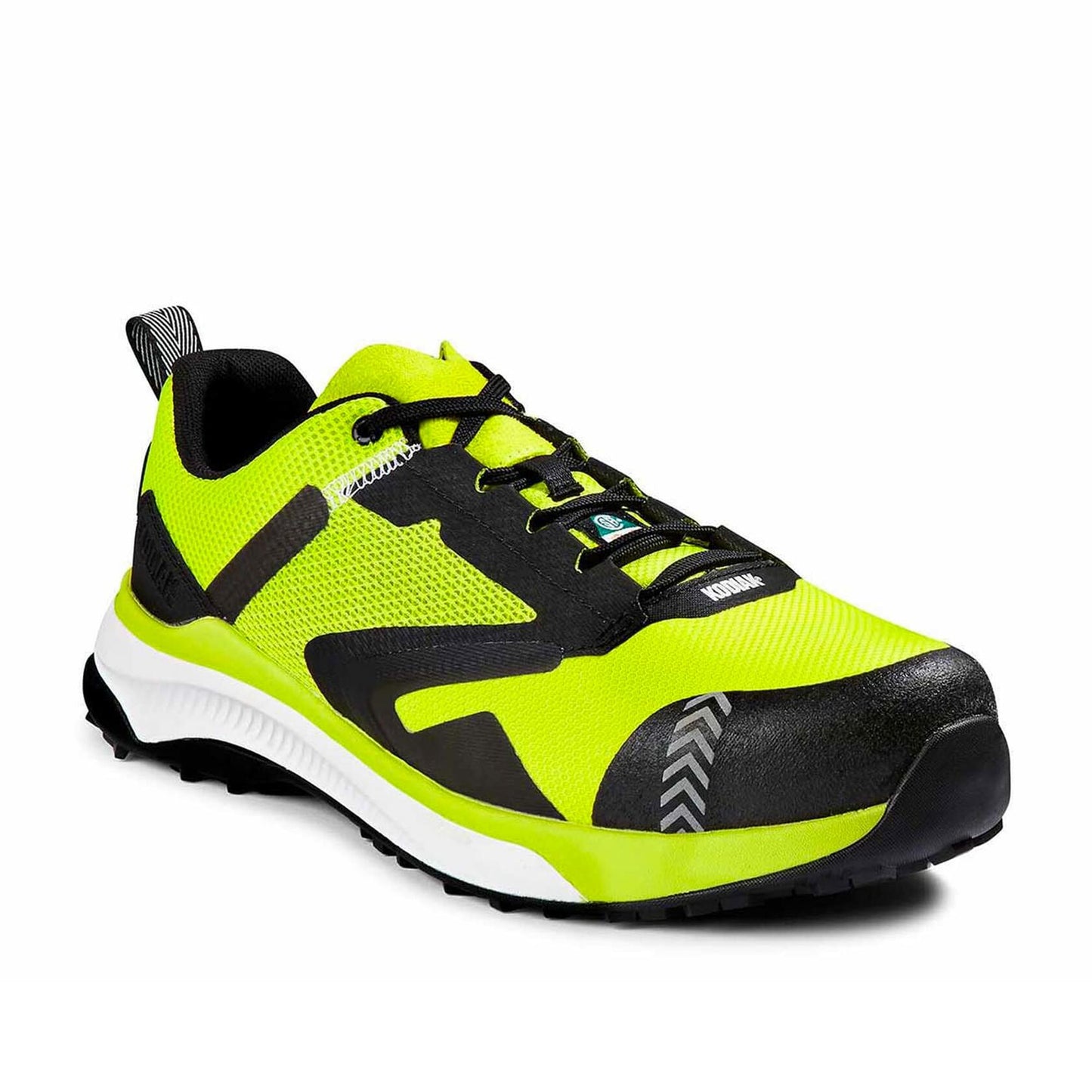 Kodiak Men's Quicktrail Low Nano Composite Toe Electrical Hazard Work Boot, Acid Lime, 14 Wide