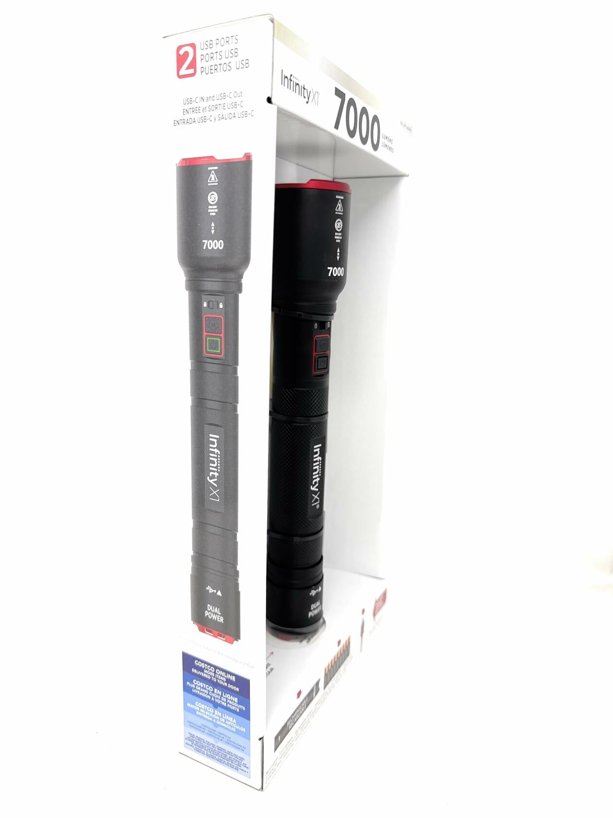 Infinity X1 7000 Lumen Rechargeable Flashlight