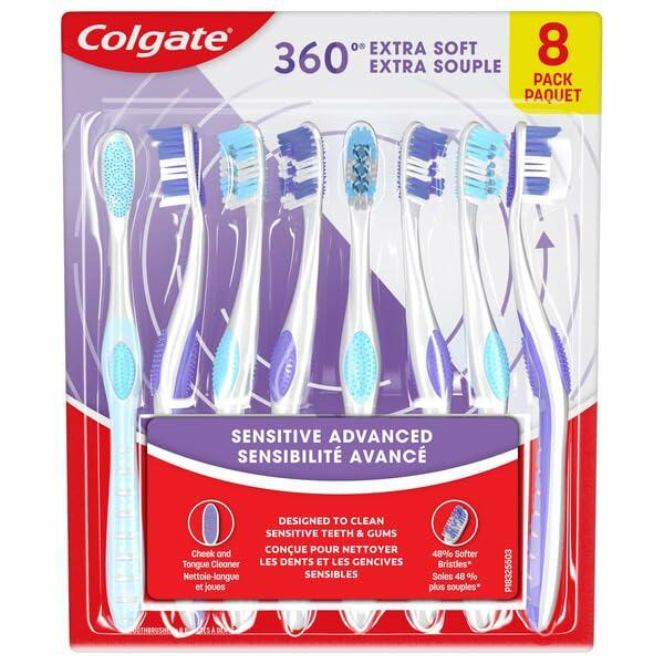 Colgate Sensitive Advanced Gum Toothbrush (8-pack)