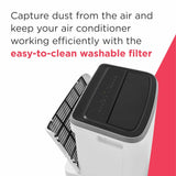 Frigidaire FHPC102AC1 Portable Air Conditioner, 10000 BTU, White