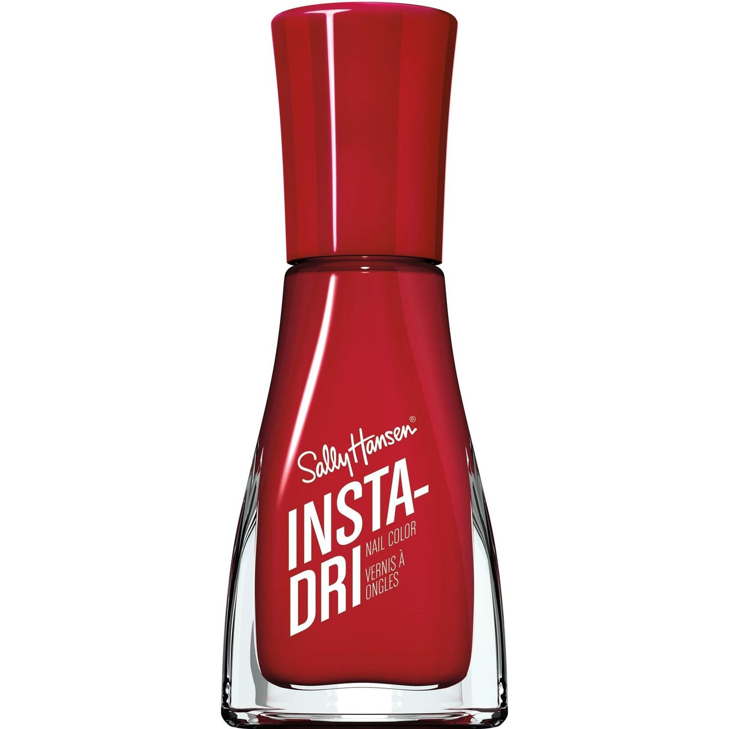 Sally Hansen Insta-Dri® Nail Polish, 3-in-1 formula with built-in base and top coat for shiny, extended wear in a single step. Dries in 60 seconds. ASAP Apple - 383