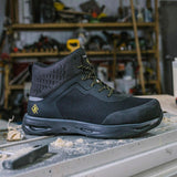 Terra Lites Mid Men's Nano Composite Toe Work Shoe, Black, 8.5 Wide