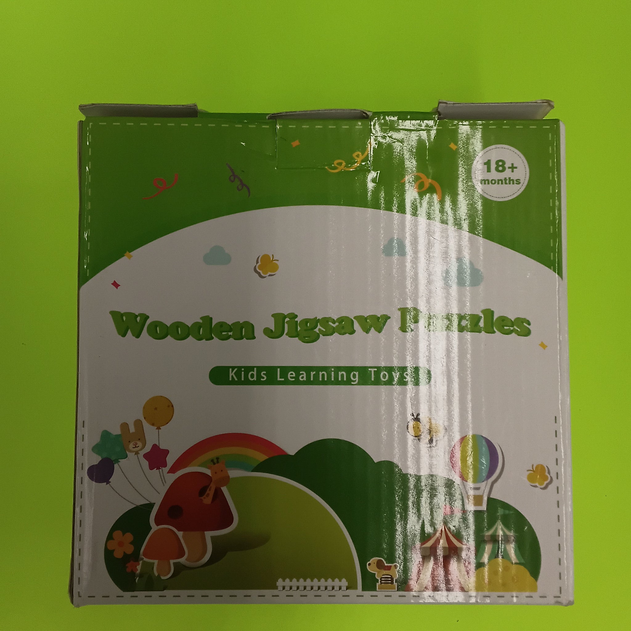 Wooden Jigsaw Puzzles 

 Kids Learning Toy Animal and Nature Theme product image