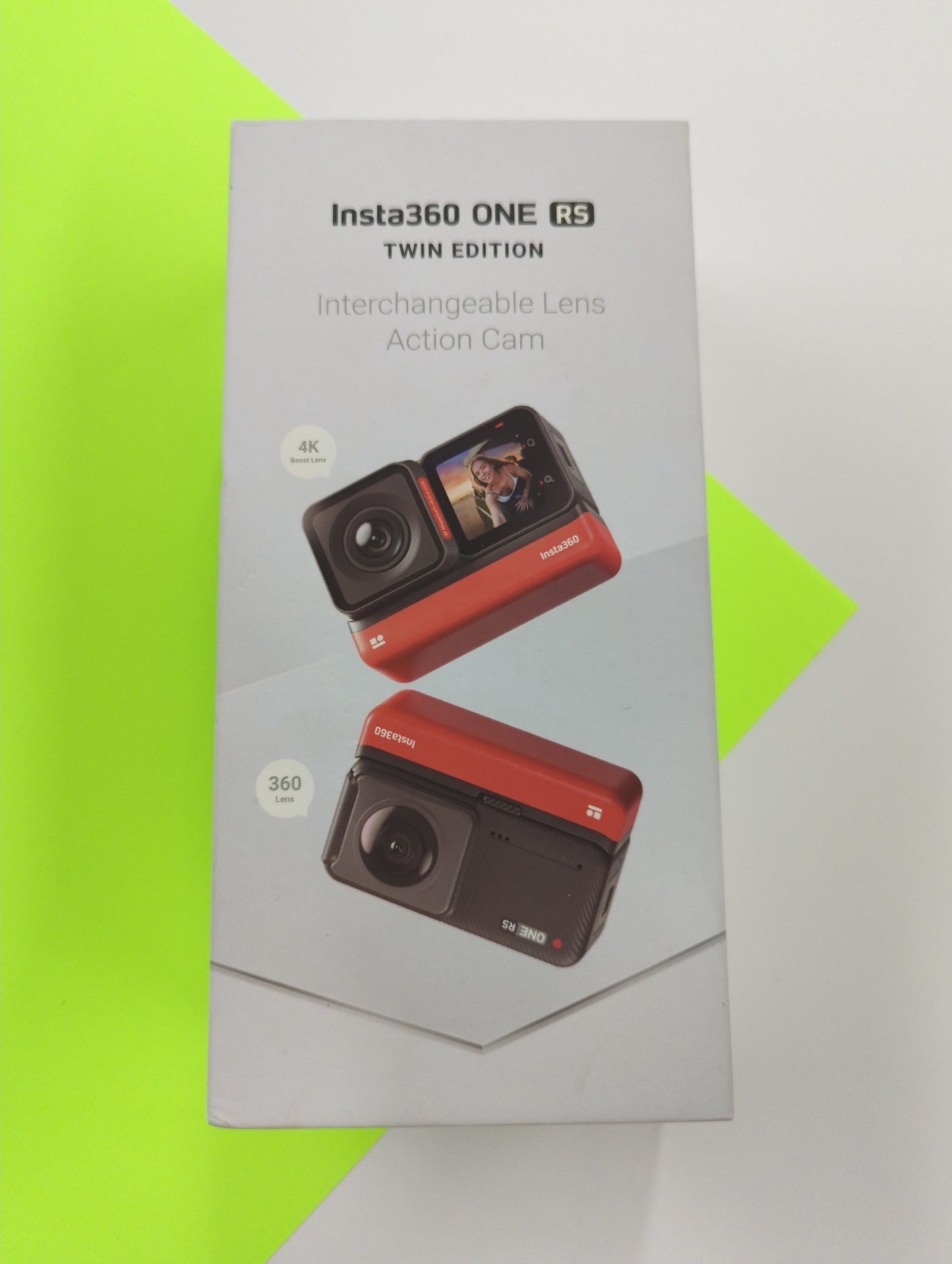 Insta360 ONE RS Twin Edition Action Camera - A+