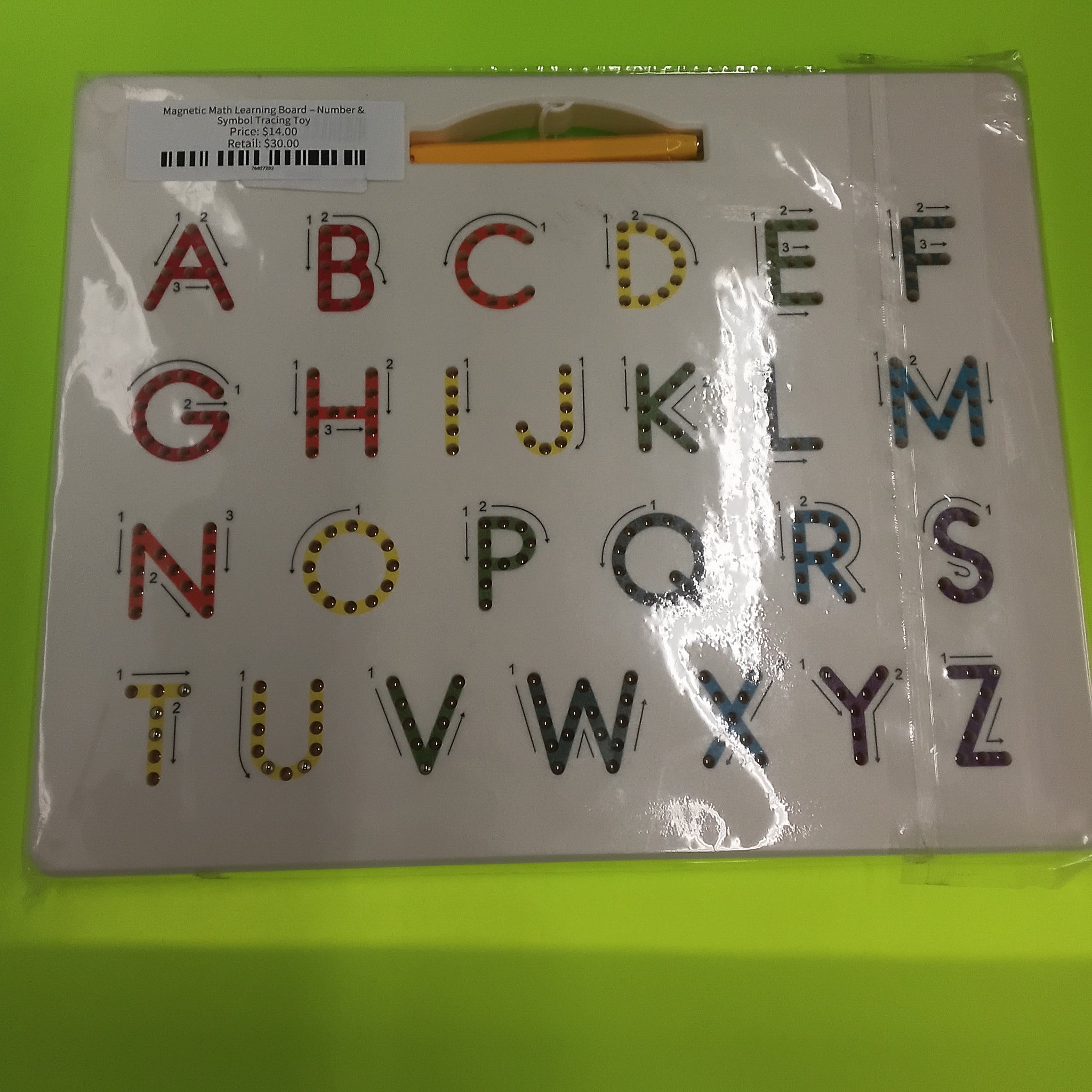 Magnetic Math Learning Board 

 Number and Symbol Tracing Toy product image