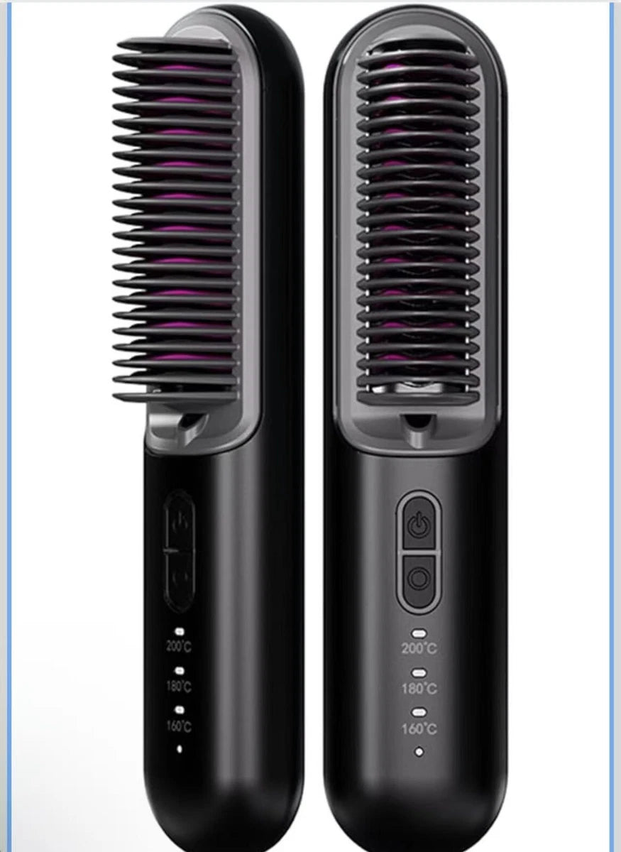 Kiora Anion Cordless Hair Straightener – Portable Wireless Flat Iron with Fast Heating & Frizz Control