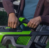 Greenworks 80V Cordless Leaf Blower Kit – 800 CFM, 200 MPH, Includes 4Ah Battery & Charger